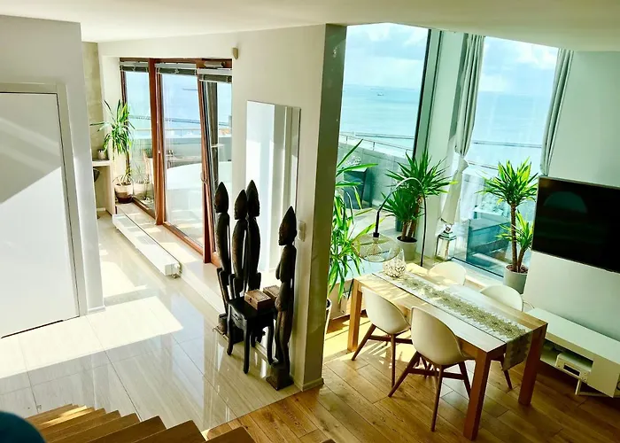 Apartment Sea Towers Penthouse 28-29 Two-floors Sea View Panoramic Terrace 110m2 !!! Jacuzzi